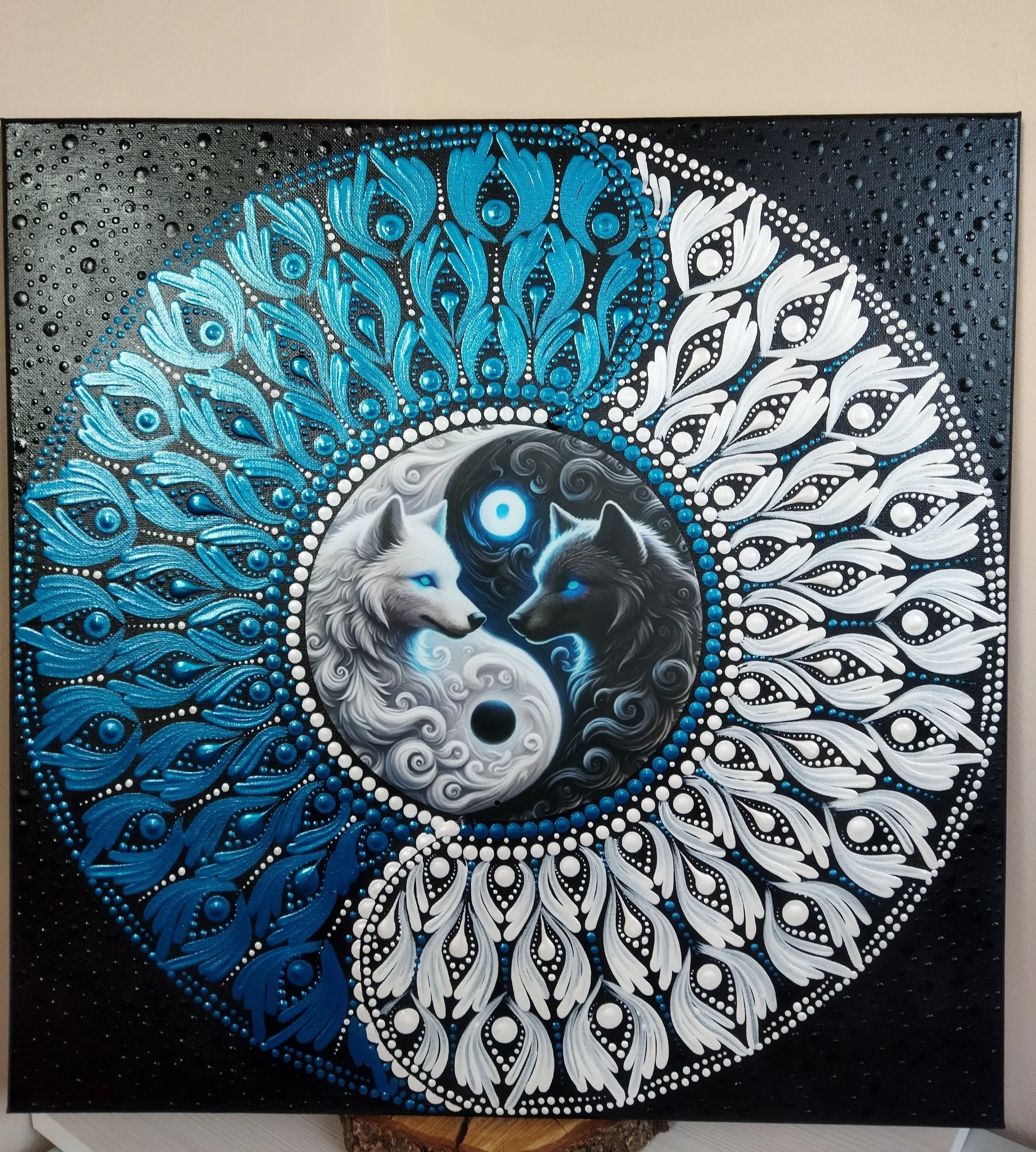 Mandala kép részlet